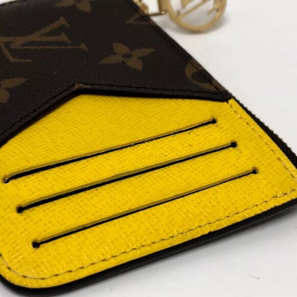 LOUIS VUITTON M81882 Monogram Porte Cult Romy Card Case coin purse - Picture 5 of 11